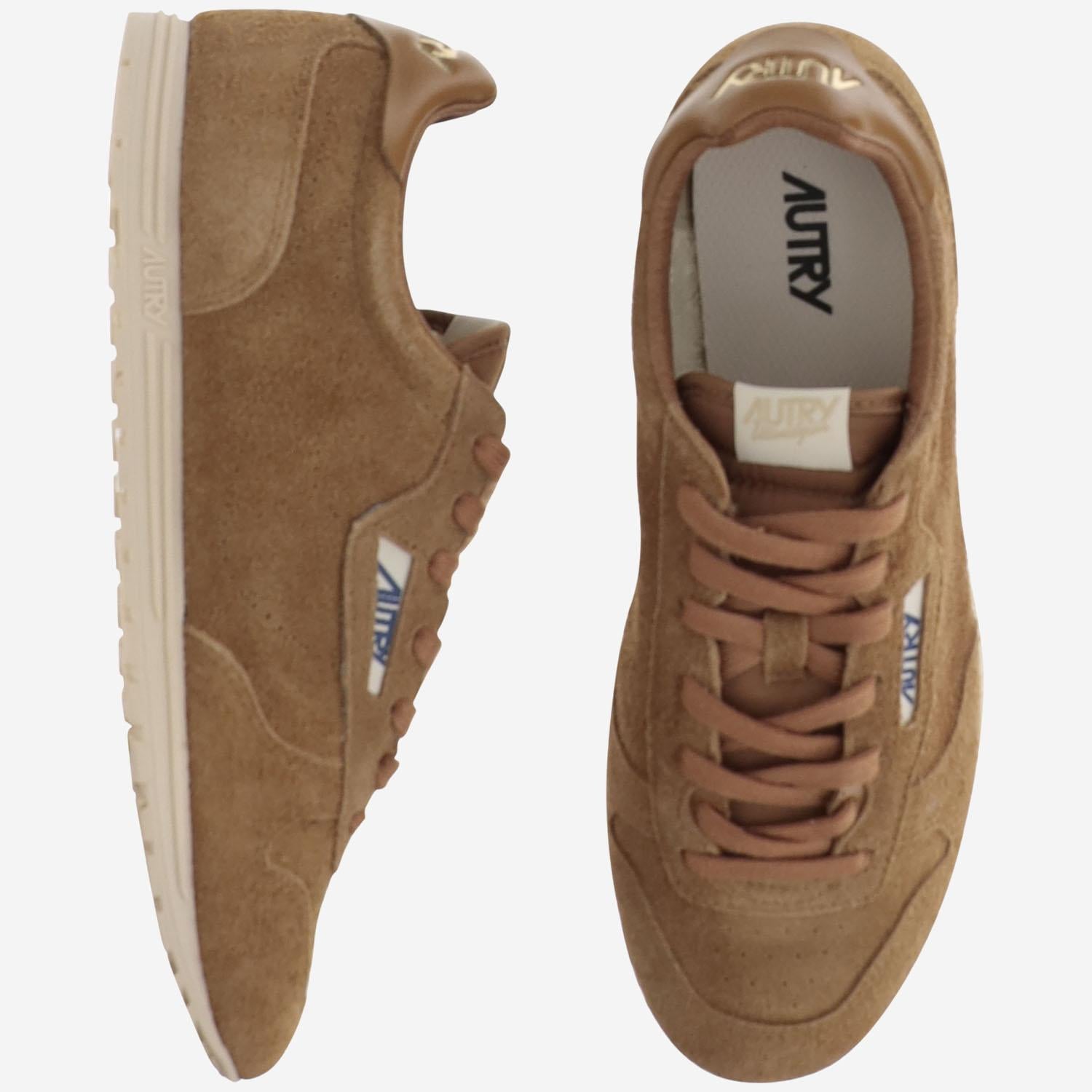 SNEAKERS WINDSPIN IN PELLE WSLM PB04 AUTRY 