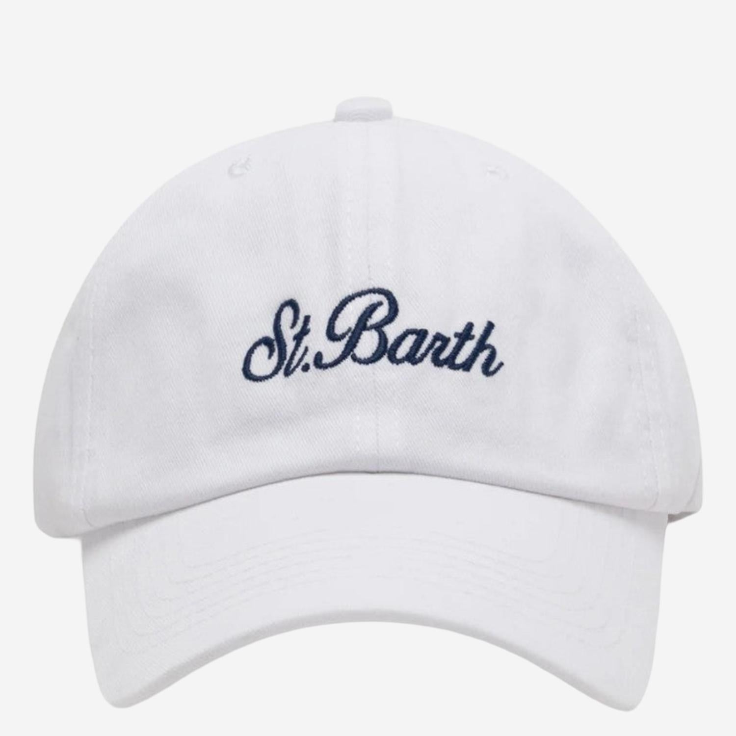 CAPPELLO DA BASEBALL IN COTONE CON LOGO DAS0004 07565L MC2 SAINT BARTH 