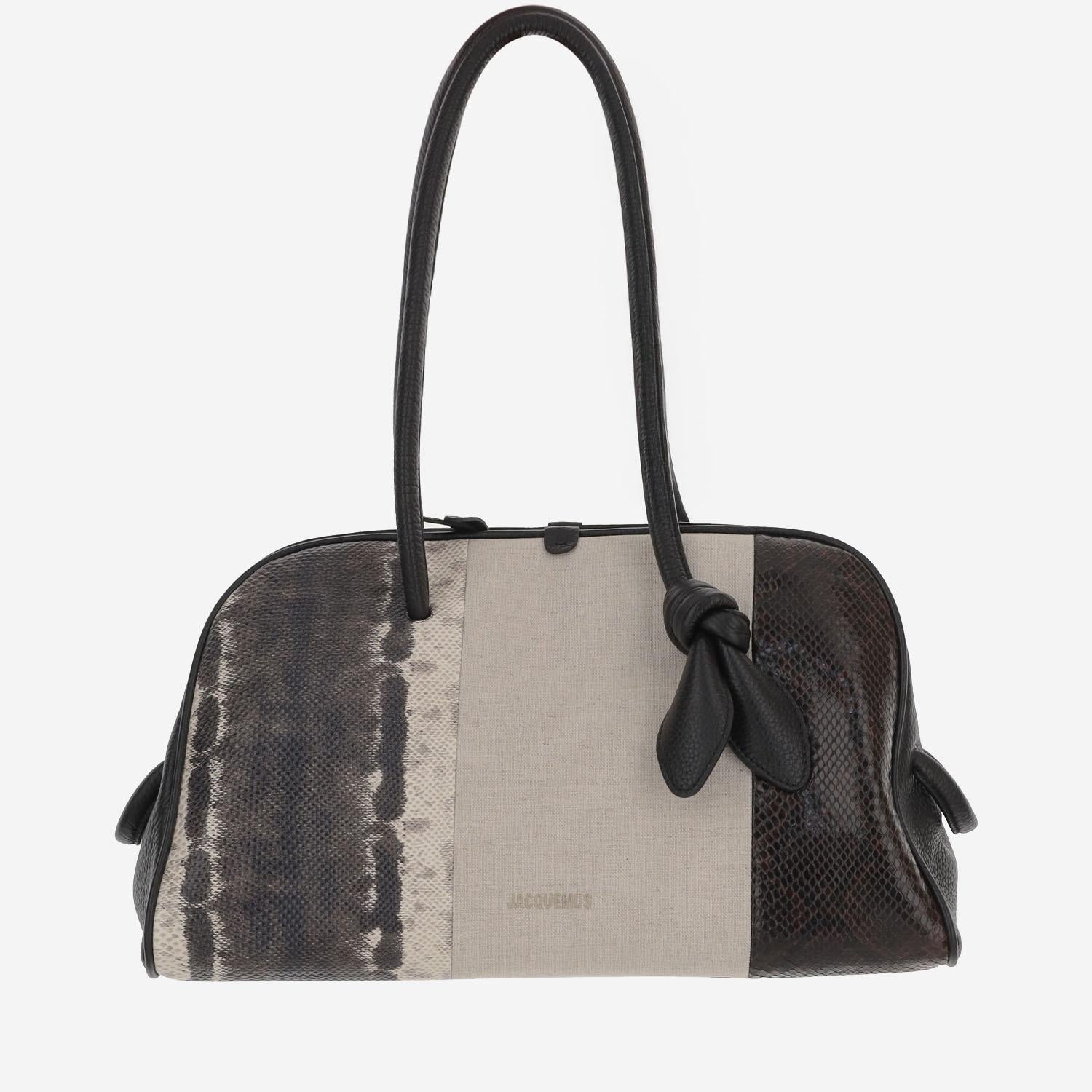 BORSA DA BOWLING TURISMO BAU00417AC43M01 1HK JACQUEMUS 