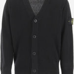CARDIGAN IN MISTO LANA CON LOGO 5100001 S00M1V0029 STONE ISLAND KIDS 
