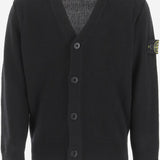 CARDIGAN IN MISTO LANA CON LOGO 5100001 S00M1V0029 STONE ISLAND KIDS 