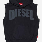 FELPA SENZA MANICHE IN RETE DI COTONE J02591 KYA0MK900 DIESEL KIDS 