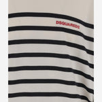 MAGLIONE IN LANA CON MOTIVO A RIGHE S74HA1560 D13153961 DSQUARED2 