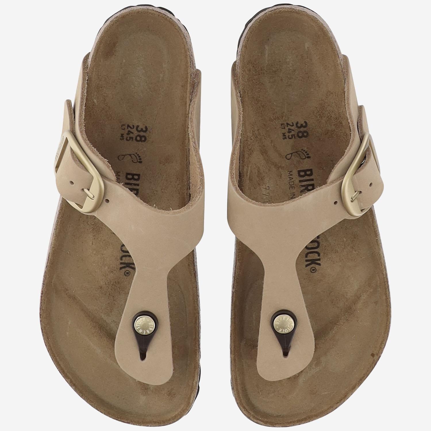 MULES GIZEH BIG BUCKLE 1023966 SANDCASTLE BIRKENSTOCK 