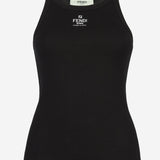 TOP IN COTONE STRETCH CON LOGO FS7966 ANQMF0GME FENDI 