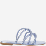 SANDALI IN PELLE TASO TUB DENIM KIMA 