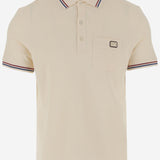 POLO IN PIQUET DI COTONE CON PATCH VLOGO 6V3MH01KAQJ 581 VALENTINO 