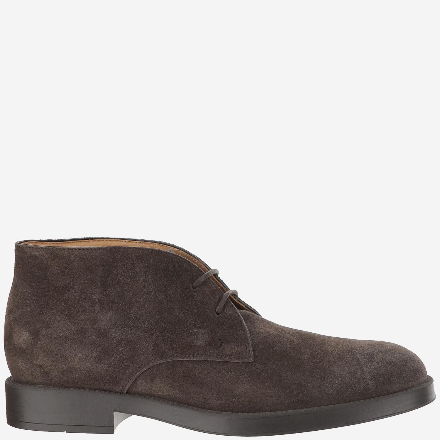 STIVALETTI IN PELLE SCAMOSCIATA XXM75L00D80RE0 S800 TODS 