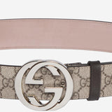 CINTURA IN TESSUTO GG SUPREME 411924 KGDHN9643 GUCCI 