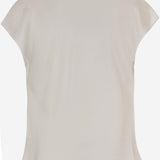 CAMICIA IN RASO DI SETA V796112595 101OWH VINCE 