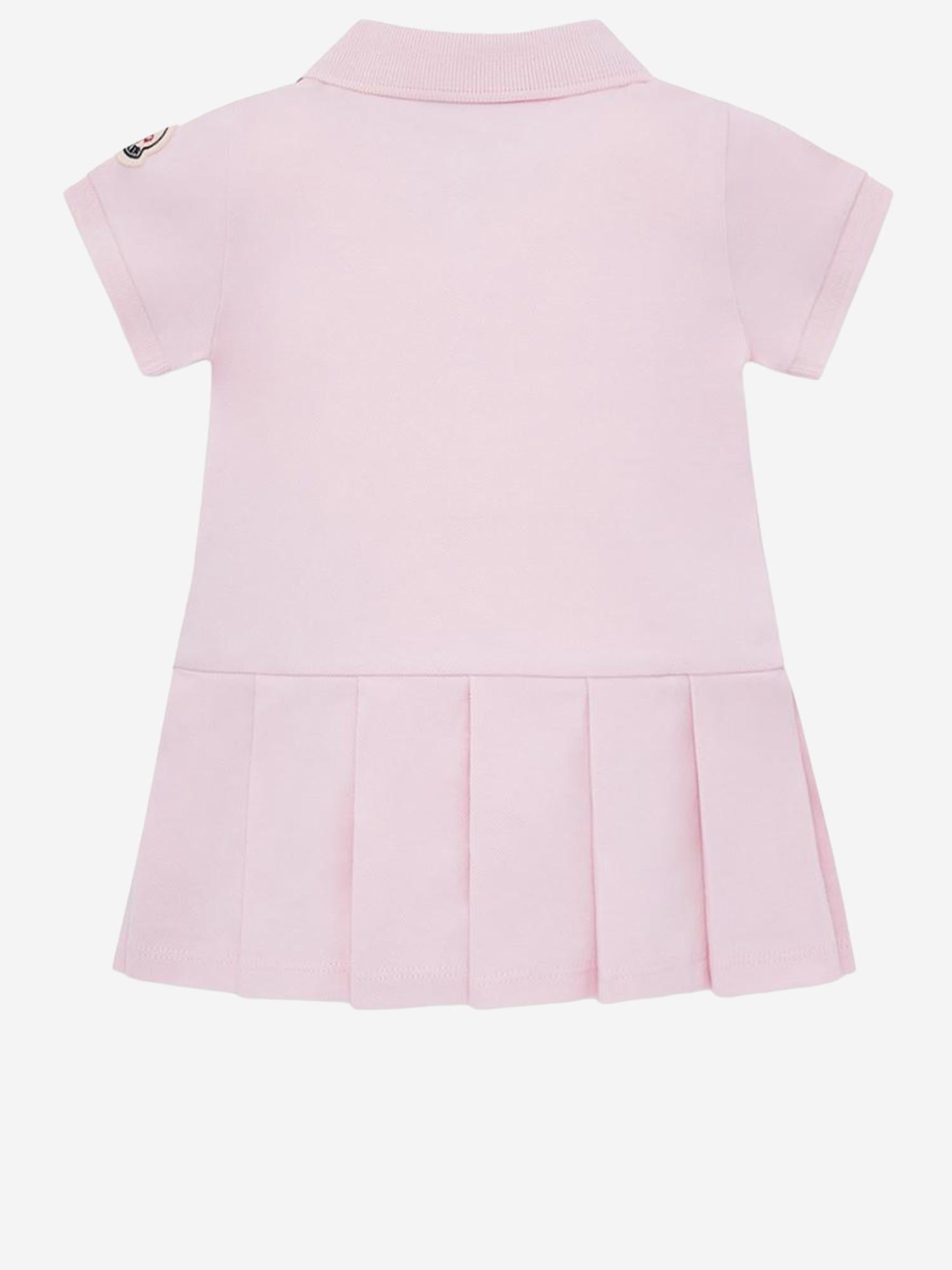 ABITO A POLO IN PIQUET DI COTONE 8I000088496F 505 MONCLER ENFANTS 