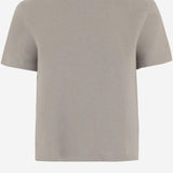 T-SHIRT IN COTONE CON LOGO POSTERIORE TSW00578AJ00029 9CL JACQUEMUS 