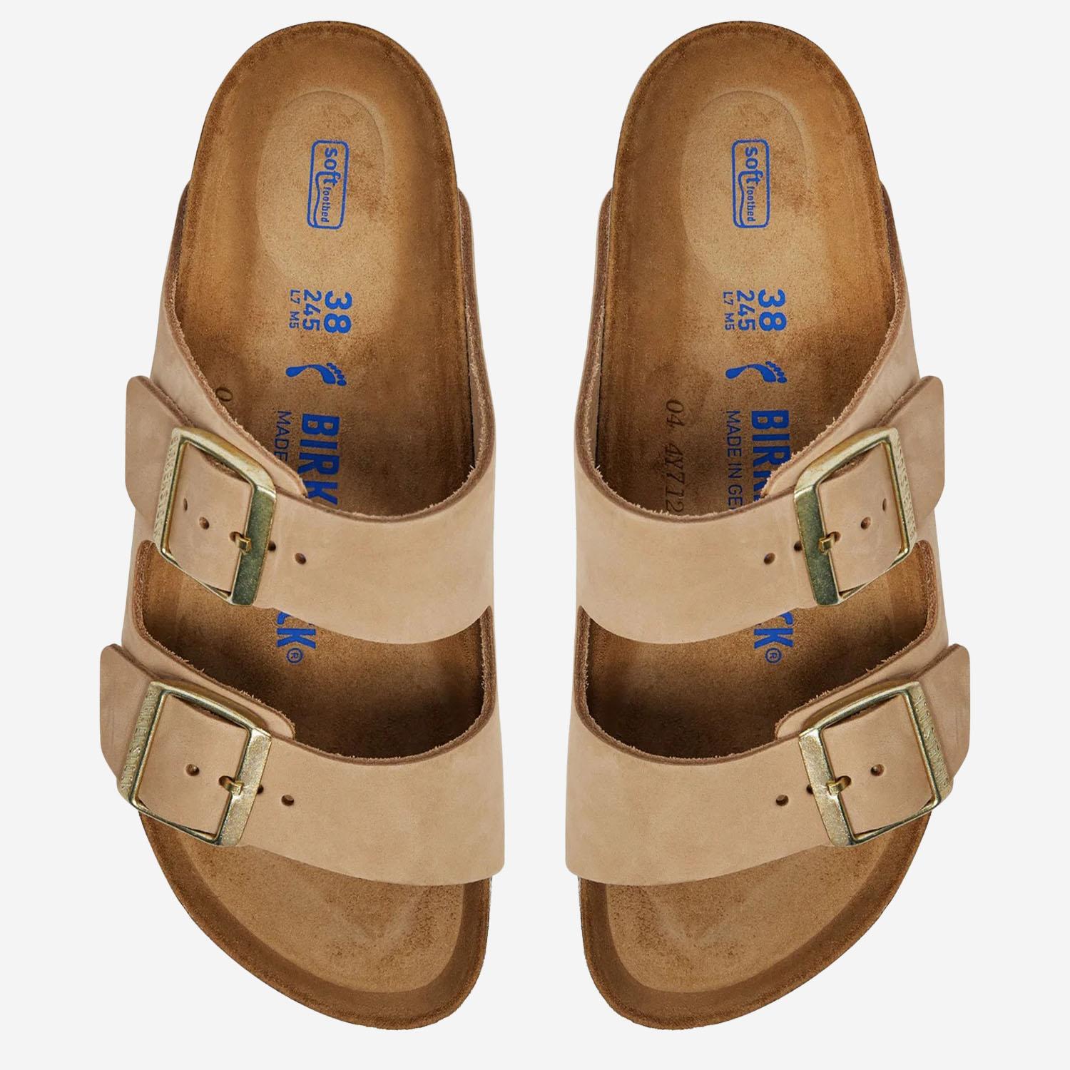 SANDALI ARIZONA IN PELLE 1019016 SANDCASTLE BIRKENSTOCK 