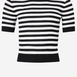 MAGLIA IN COTONE CON MOTIVO A RIGHE KN3428094 5961 PATOU 