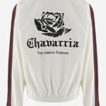 GIACCA IN NYLON CON LOGO E BANDE LATERALI KT2616 OFFWHITE ADIDAS X WILLY CHAVARRIA 