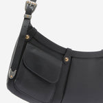 Borsa a spalla Pocket Body in pelle con tasche 106865 A270Z99O PINKO 