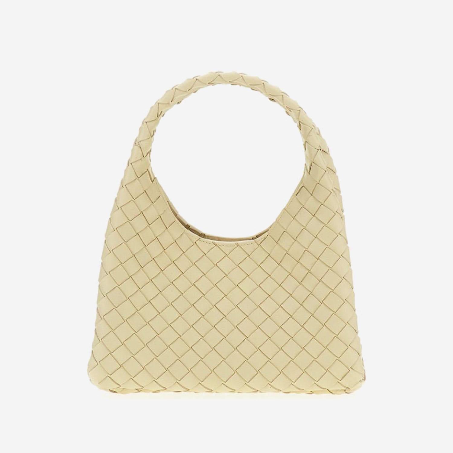 BORSA CAMPANA IN PELLE INTRECCIATA 854248 V4SC09195 BOTTEGA VENETA 