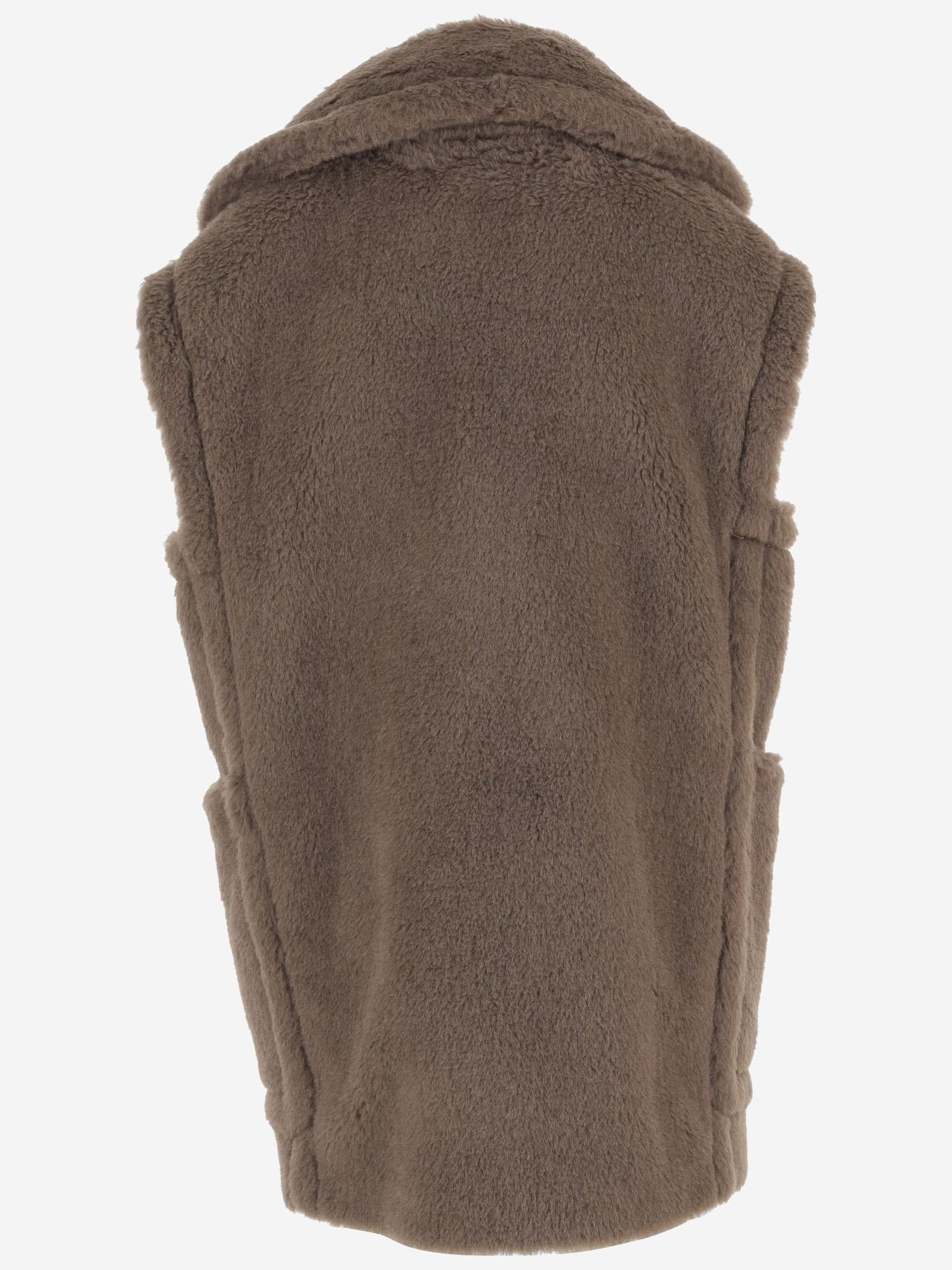Gilet in Teddy in alpaca e lana BORMIDA1234 004 MAX MARA 