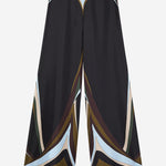 PANTALONI PALAZZO IN SETA IN STAMPA FARI 6HRT036H872 072 EMILIO PUCCI 