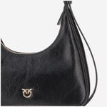 BORSA HOBO IN PELLE LUCIDA 105900 A315Z99Y PINKO 