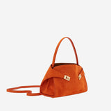 BORSA A SPALLA HUG SOFT IN SUEDE 219816 034 SALVATORE FERRAGAMO 