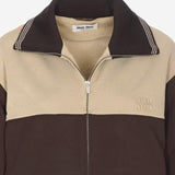 GIACCA CON PANNELLO A CONTRASTO MJLA02 18FXF049E MIU MIU 