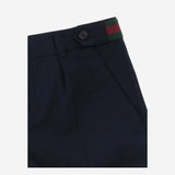 PANTALONI CORTI IN COTONE STRETCH 770549 XWA0I4080 GUCCI KIDS 