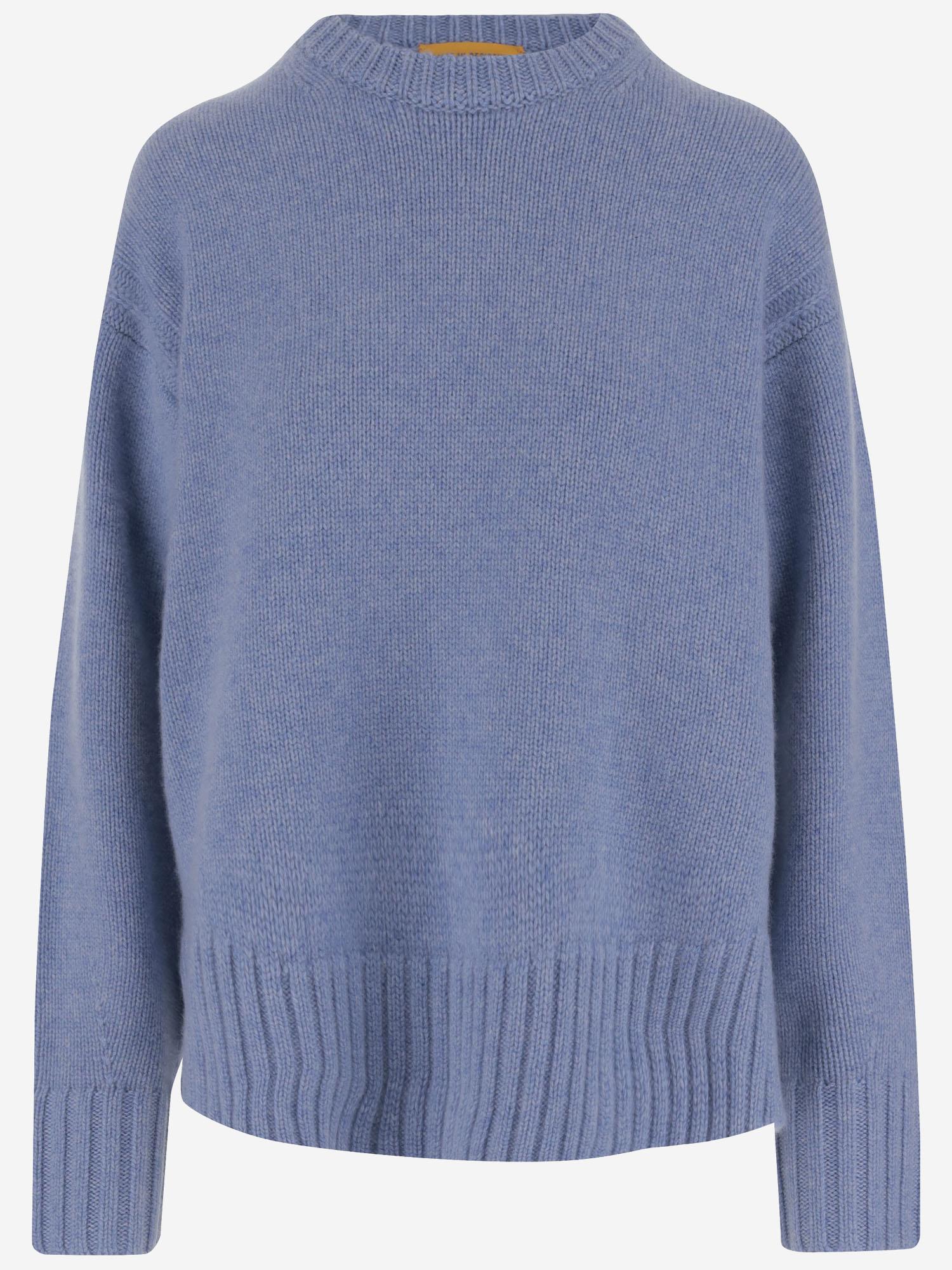 MAGLIONE IN CASHMERE W10910RH HBL GUEST IN RESIDENCE 