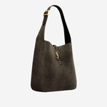 BORSA LE 5 À 7 IN SUEDE 850545 1U80W3212 SAINT LAURENT 