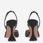 DÉCOLLETÉ HOLLI IN MESH HOLLIMESHSLING 95BLACKMESH AMINA MUADDI 