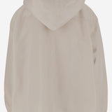 Giacca con cappuccio in nylon 6251K2114202 3055 CARVEN 