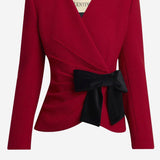 BLAZER IN LANA CON FIOCCO 7B0CE520 9Q09QK VALENTINO 
