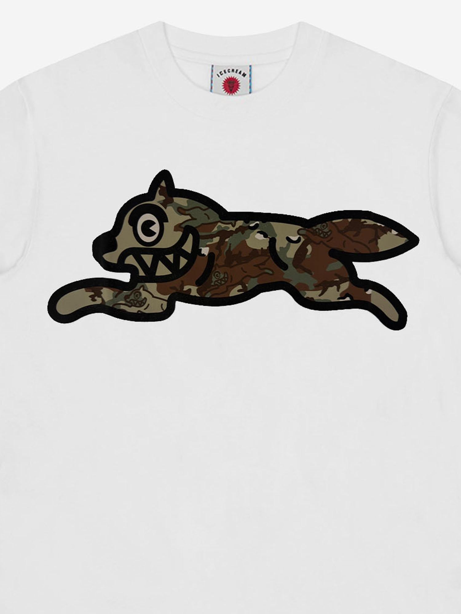 T-SHIRT IN COTONE CON LOGO IC26142 WHITE ICECREAM 