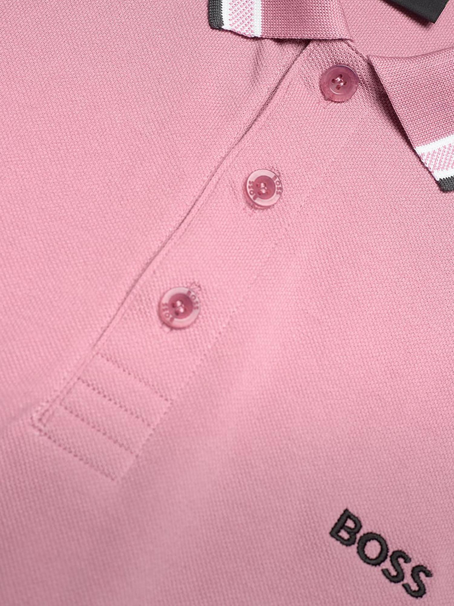 Polo in piqué di cotone con logo 50469055 686 HUGO BOSS 