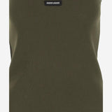 TOP IN COTONE STRETCH CON LOGO MJT694 1464F0161 MIU MIU 