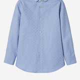 Camicia in cotone Oxford GG 824853 XWA5J4910 GUCCI KIDS 