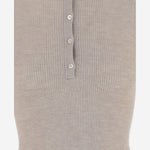 POLO IN MAGLIA IN CASHMERE E SETA S26614 0820 SASUPHI 