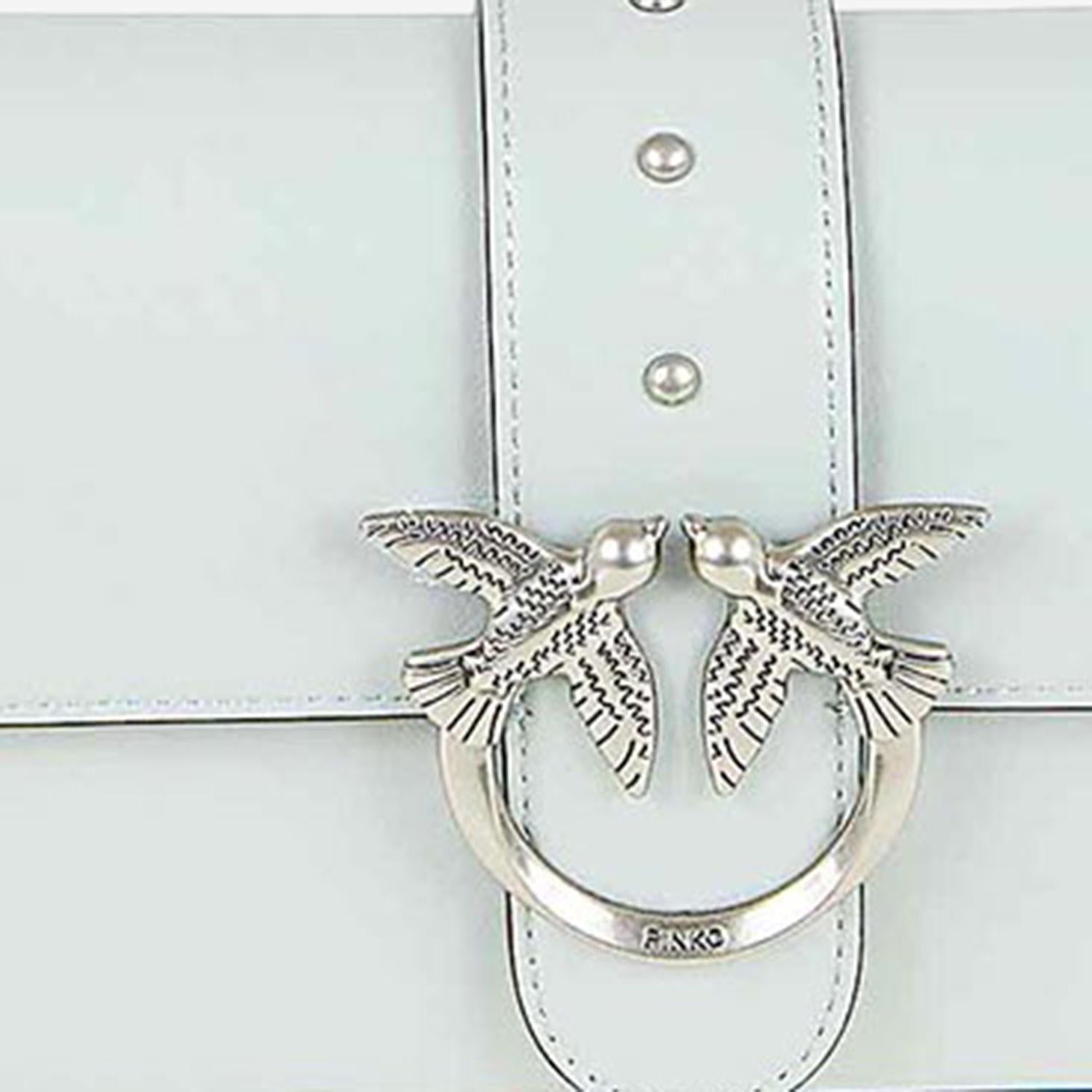 BORSA LOVE ONE MINI IN PELLE 104340 A0QOK32O PINKO 