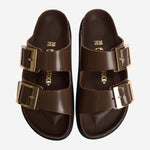 SANDALI ARIZONA IN PELLE 1031910 CARAFE BIRKENSTOCK 