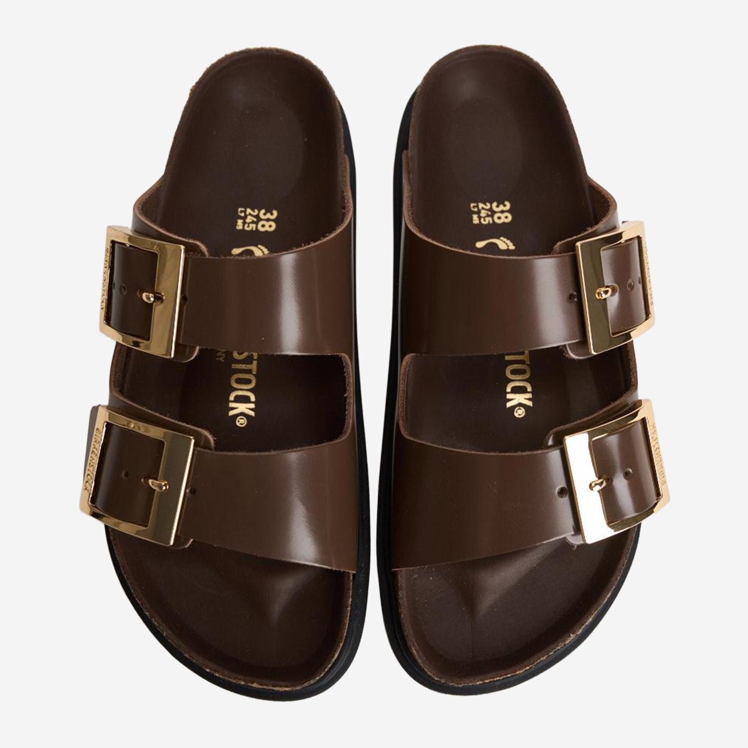 SANDALI ARIZONA IN PELLE 1031910 CARAFE BIRKENSTOCK 