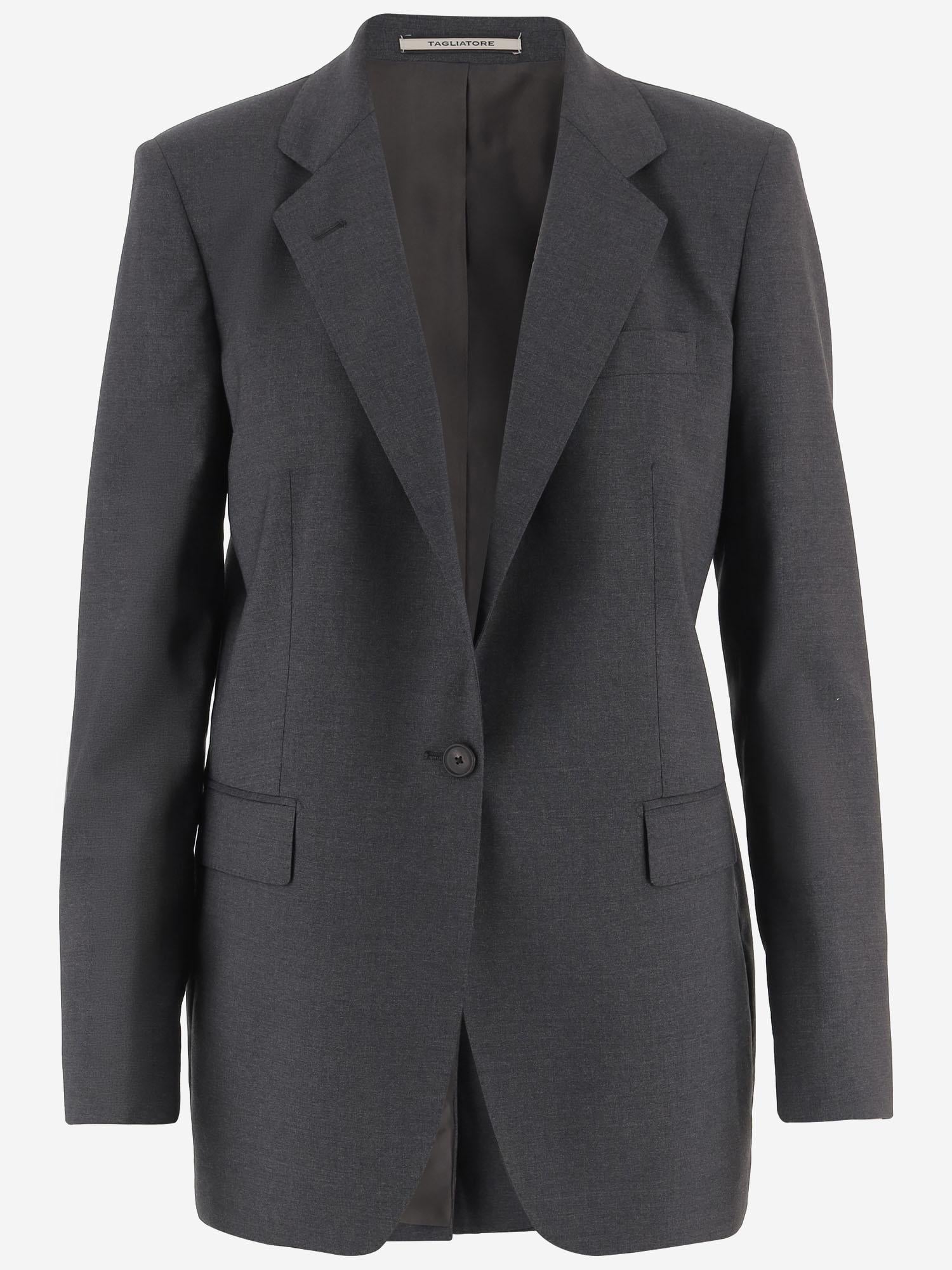 GIACCA IN LANA STRETCH JADRIANNE11B 060098S3014 TAGLIATORE 