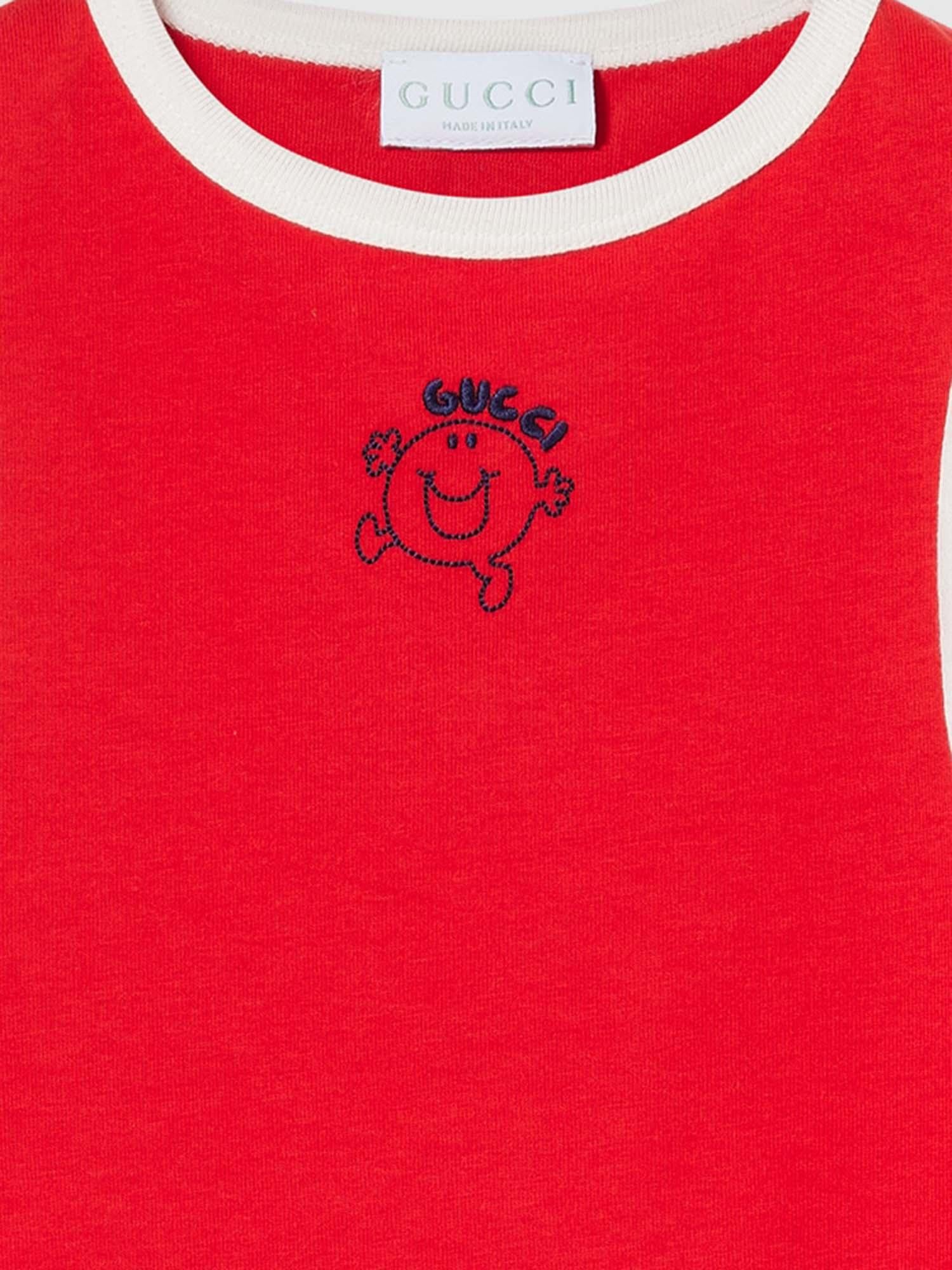 T-SHIRT IN COTONE CON LOGO 849859 XJHSP6024 GUCCI KIDS 