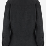 CAMICIA IN LANA WSH04 FAW020075 DARKPARK 