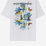 TSHIRT bianca in cotone W261TS06 701W WOOYOUNGMI 