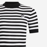 MAGLIA IN COTONE CON MOTIVO A RIGHE KN3428094 5961 PATOU 