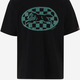 T-SHIRT IN COTONE CON LOGO IC25379 BLACK ICECREAM 