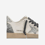 SNEAKERS BALL STAR CON GLITTER GWF00117 F00747212274 GOLDEN GOOSE 