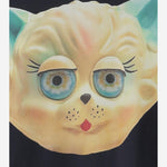 T-shirt in cotone con Stampa Le Chat De La Maison 8V3MG16P BD0598 VALENTINO 