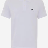 POLO IN COTONE CON LOGO HPL411760 100 AMI 