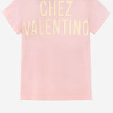 T-SHIRT IN COTONE CON STAMPA 8B3MG24Y 9GLC5R VALENTINO 